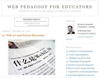 Web Pedagogy for Educators