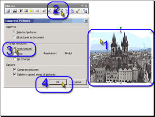 How to Compress images in PowerPoint